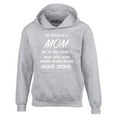 thumbnail image 1 of Shop4Ever Men's My Nickname is Mom but My Full Name is Mom Mom  Hooded Sweatshirt Hoodie Large Sports Grey, 1 of 5