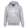 thumbnail image 1 of Shop4Ever Men's My Retirement Plan Fishing Hooded Sweatshirt Hoodie Small Sports Grey, 1 of 5