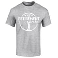 thumbnail image 1 of Shop4Ever Men's My Retirement Plan Golfing Graphic T-shirt Large Sports Grey, 1 of 5