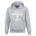 thumbnail image 1 of Shop4Ever Men's My Retirement Plan Golfing Hooded Sweatshirt Hoodie XX-Large Sports Grey, 1 of 5