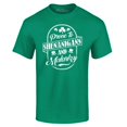 thumbnail image 1 of Shop4Ever Men's Prone to Shenanigans and Malarkey St. Patrick's Day Graphic T-shirt Large Kelly, 1 of 5