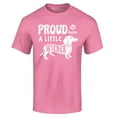 thumbnail image 1 of Shop4Ever Men's Proud to Have a Little Weiner Funny Dachshund Dog Graphic T-shirt Large Azalea Pink, 1 of 5