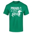 thumbnail image 1 of Shop4Ever Men's Proud to Have a Little Weiner Funny Dachshund Dog Graphic T-shirt XXX-Large Kelly, 1 of 5