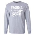 thumbnail image 1 of Shop4Ever Men's Proud to Have a Little Weiner Funny Dachshund Dog Long Sleeve Shirt Large Sports Grey, 1 of 5