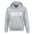 thumbnail image 1 of Shop4Ever Men's Queen African Pattern Style Hooded Sweatshirt Hoodie Small Sports Grey, 1 of 5