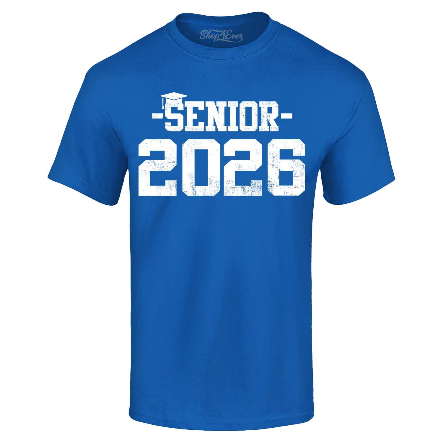 Shop4Ever Men's Senior 2026 Graduation Graphic T-shirt XXXXX-Large