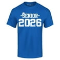 thumbnail image 1 of Shop4Ever Men's Senior 2026 Graduation Graphic T-shirt XXXXX-Large Royal Blue, 1 of 5
