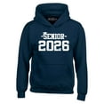 thumbnail image 1 of Shop4Ever Men's Senior 2026 Graduation Hooded Sweatshirt Hoodie XXX-Large Navy, 1 of 5