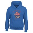 thumbnail image 1 of Shop4Ever Men's Spilling The Tea Since 1773 Hooded Sweatshirt Hoodie XXX-Large Royal Blue, 1 of 5