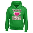 thumbnail image 1 of Shop4Ever Men's Tackle Breast Cancer Support Awareness Hooded Sweatshirt Hoodie Medium Irish Green, 1 of 5