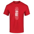 thumbnail image 1 of Shop4Ever Men's This is How I Roll Skateboard Funny Skateboarding Graphic T-shirt XX-Large Red, 1 of 5