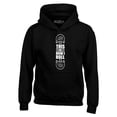 thumbnail image 1 of Shop4Ever Men's This is How I Roll Skateboard Funny Skateboarding Hooded Sweatshirt Hoodie XXXXX-Large Black, 1 of 5