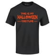 thumbnail image 1 of Shop4Ever Men's This is My Halloween Costume Graphic T-shirt Small Black, 1 of 5