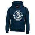 thumbnail image 1 of Shop4Ever Men's True Education Inspiring Quote Martin Luther King Jr.  Hooded Sweatshirt Hoodie X-Large Navy, 1 of 5