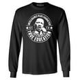 thumbnail image 1 of Shop4Ever Men's True Education Inspiring Quote Martin Luther King Jr.  Long Sleeve Shirt Small Black, 1 of 5