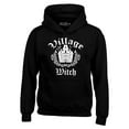 thumbnail image 1 of Shop4Ever Men's Village Witch Spooky Halloween Witches Hooded Sweatshirt Hoodie Small Black, 1 of 5