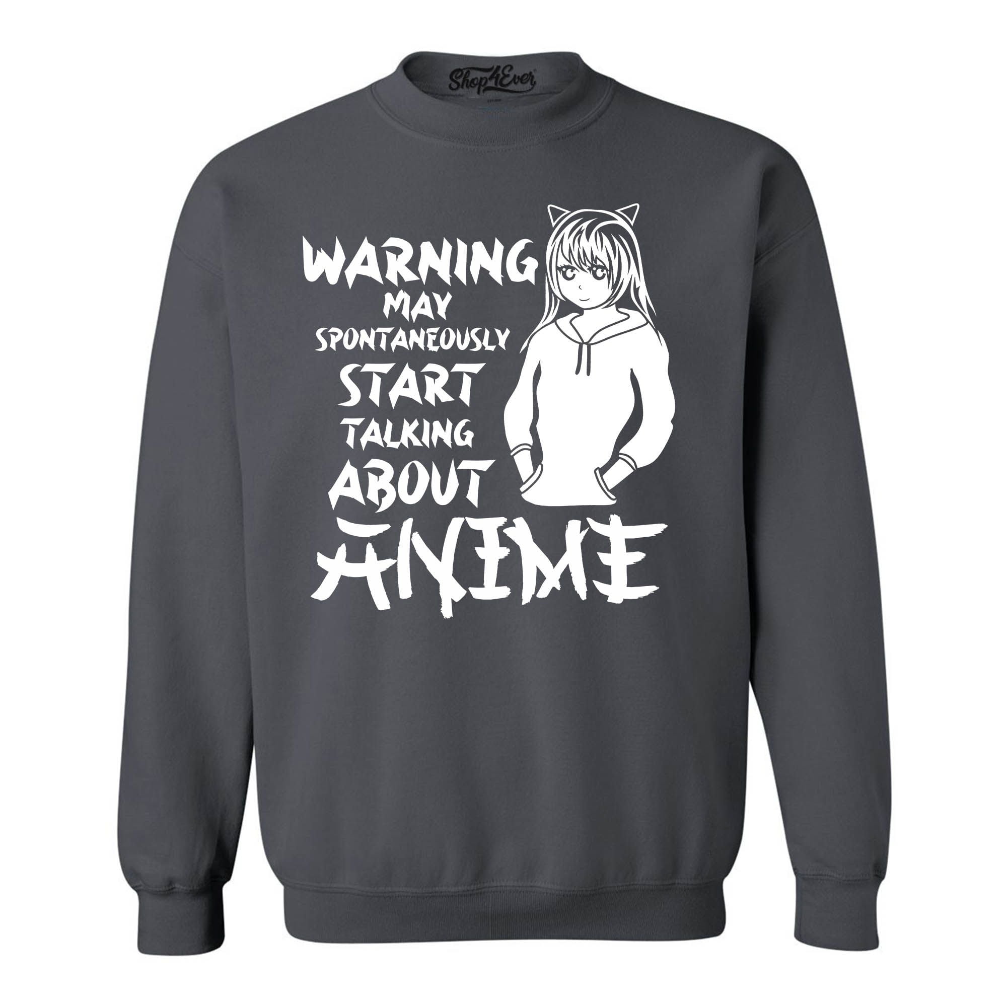 Anime outlet crewneck sweatshirt