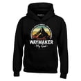 thumbnail image 1 of Shop4Ever Men's Waymaker My God Isaiah 42:16 Hooded Sweatshirt Hoodie Small Black, 1 of 5