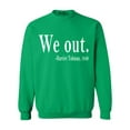 thumbnail image 1 of Shop4Ever Men's We Out. Harriet Tubman, 1849 Crewneck Sweatshirt Medium Irish Green, 1 of 5