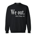 thumbnail image 1 of Shop4Ever Men's We Out. Harriet Tubman, 1849 Crewneck Sweatshirt Small Black, 1 of 5