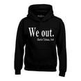 thumbnail image 1 of Shop4Ever Men's We Out. Harriet Tubman, 1849 Hooded Sweatshirt Hoodie Medium Black, 1 of 5