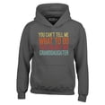 thumbnail image 1 of Shop4Ever Men's You Are Not My Granddaughter Hooded Sweatshirt Hoodie Medium Charcoal, 1 of 5