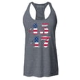 thumbnail image 1 of Shop4Ever Women's 45 47 Racerback Tank Top X-Small Charcoal, 1 of 5