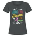 thumbnail image 1 of Shop4Ever Women's A Lot Can Happen in 3 Days Easter Christian Graphic T-Shirt Medium Charcoal, 1 of 5