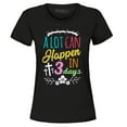 thumbnail image 1 of Shop4Ever Women's A Lot Can Happen in 3 Days Easter Christian Graphic T-Shirt X-Large Black, 1 of 5