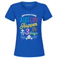 thumbnail image 1 of Shop4Ever Women's A Lot Can Happen in 3 Days Easter Christian Graphic T-Shirt X-Large Royal Blue, 1 of 5