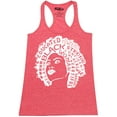 thumbnail image 1 of Shop4Ever Women's African American Woman Afro Word Cloud Racerback Tank Top Large Red, 1 of 5