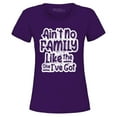 thumbnail image 1 of Shop4Ever Women's Ain't No Family Like The One I've Got Reunion Graphic T-Shirt XXX-Large Purple, 1 of 5