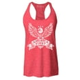 thumbnail image 1 of Shop4Ever Women's America First Eagle USA Patriotic Racerback Tank Top Small Red, 1 of 5
