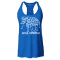 thumbnail image 1 of Shop4Ever Women's Autism Awareness Elephant Racerback Tank Top X-Large Royal Blue, 1 of 5