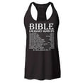 thumbnail image 1 of Shop4Ever Women's Bible Emergency Numbers Verses Available 24/7 Racerback Tank Top Medium Black, 1 of 5