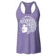 thumbnail image 1 of Shop4Ever Women's Changing The Things I Cannot Accept Angela Davis Racerback Tank Top Large Purple, 1 of 5