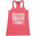 thumbnail image 1 of Shop4Ever Women's Christmas Baking Team WHITE Racerback Tank Top X-Small Red, 1 of 5