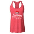 thumbnail image 1 of Shop4Ever Women's Christmas Crew Matching Xmas Holiday Racerback Tank Top Large Red, 1 of 5