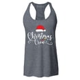 thumbnail image 1 of Shop4Ever Women's Christmas Crew Matching Xmas Holiday Racerback Tank Top X-Large Charcoal, 1 of 5