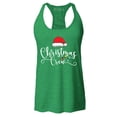 thumbnail image 1 of Shop4Ever Women's Christmas Crew Matching Xmas Holiday Racerback Tank Top X-Large Kelly Green, 1 of 5
