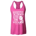 thumbnail image 1 of Shop4Ever Women's Dreamer Change The World Quote Harriet Tubman Racerback Tank Top X-Large Fuchsia, 1 of 5