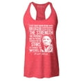 thumbnail image 1 of Shop4Ever Women's Dreamer Change The World Quote Harriet Tubman Racerback Tank Top XX-Large Red, 1 of 5