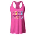 thumbnail image 1 of Shop4Ever Women's Easter Bunny Egg Hunting Squad Racerback Tank Top X-Small Fuchsia, 1 of 5