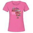 thumbnail image 1 of Shop4Ever Women's Education is Freedom African History Books Graphic T-Shirt XXX-Large Azalea Pink, 1 of 5