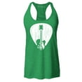 thumbnail image 1 of Shop4Ever Women's Electric Guitar Pick Musician Racerback Tank Top X-Large Kelly Green, 1 of 5