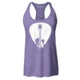 thumbnail image 1 of Shop4Ever Women's Electric Guitar Pick Musician Racerback Tank Top X-Small Purple, 1 of 5
