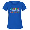 thumbnail image 1 of Shop4Ever Women's Everyone Communicates Differently Autism Graphic T-Shirt X-Large Royal Blue, 1 of 5