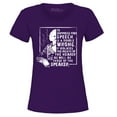 thumbnail image 1 of Shop4Ever Women's Free Speech Inspiring Quote Frederick Douglass Graphic T-Shirt Medium Purple, 1 of 5