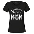 thumbnail image 1 of Shop4Ever Women's German Shepherd Graphic T-Shirt Medium Black, 1 of 5