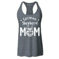 thumbnail image 1 of Shop4Ever Women's German Shepherd Racerback Tank Top X-Large Charcoal, 1 of 5